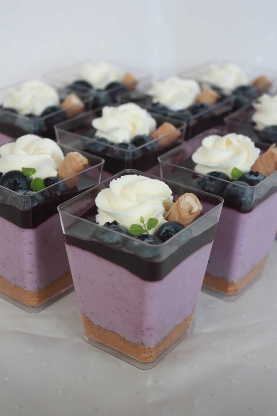 Blueberry cheesecake